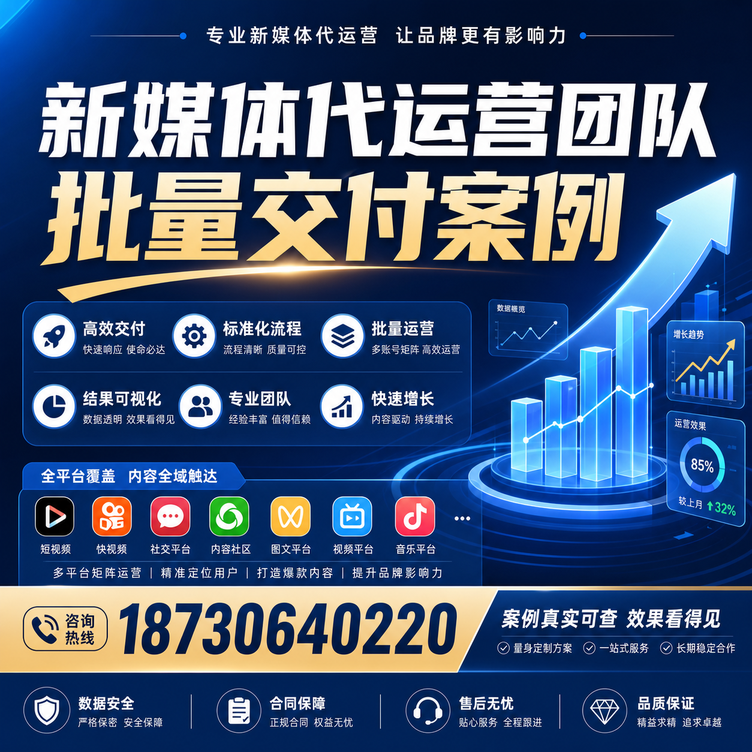 枣庄代运营公司多客户账号批量高效交付案例