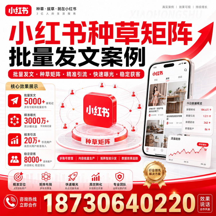 枣庄小红书种草矩阵批量发文案例